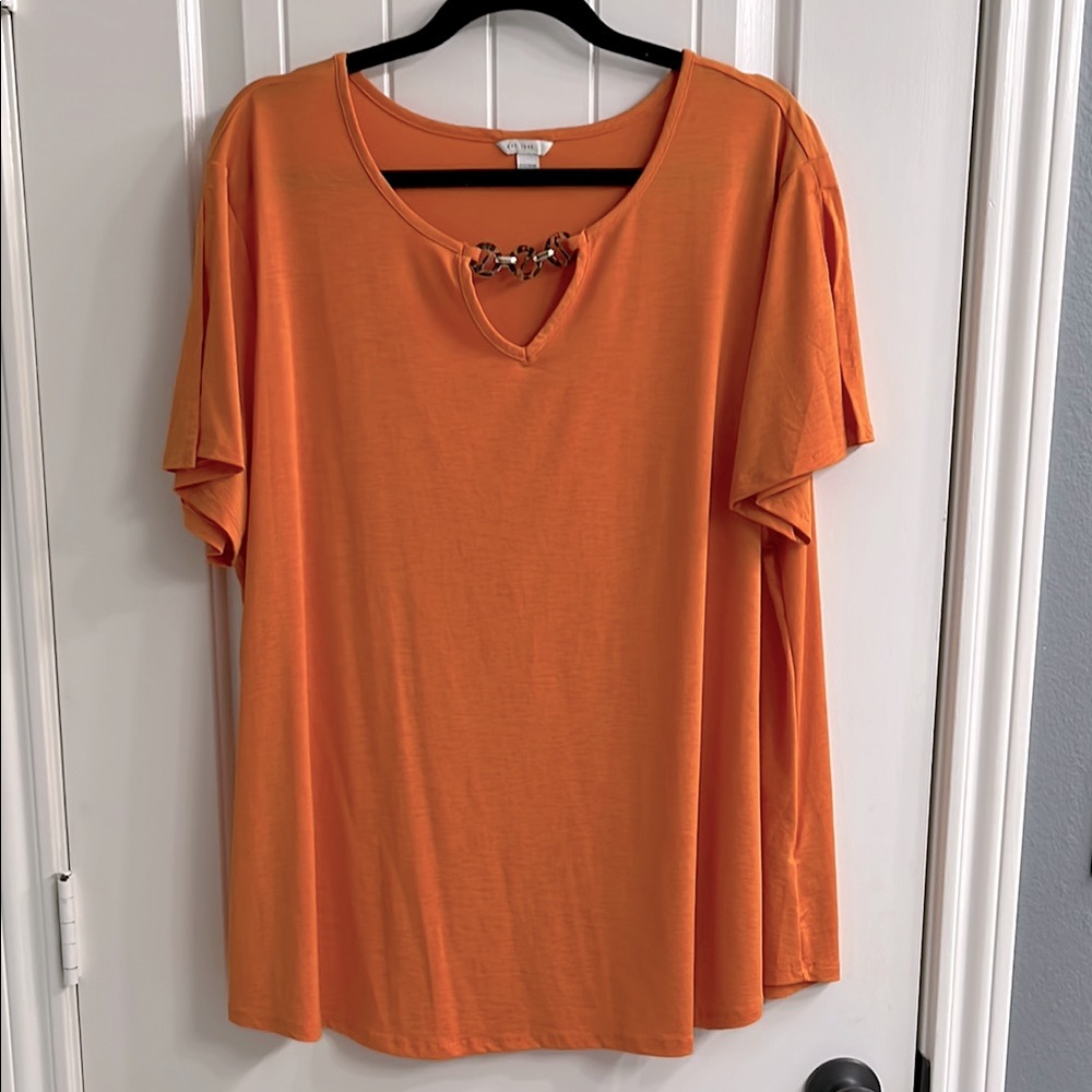 Orange Women's Top